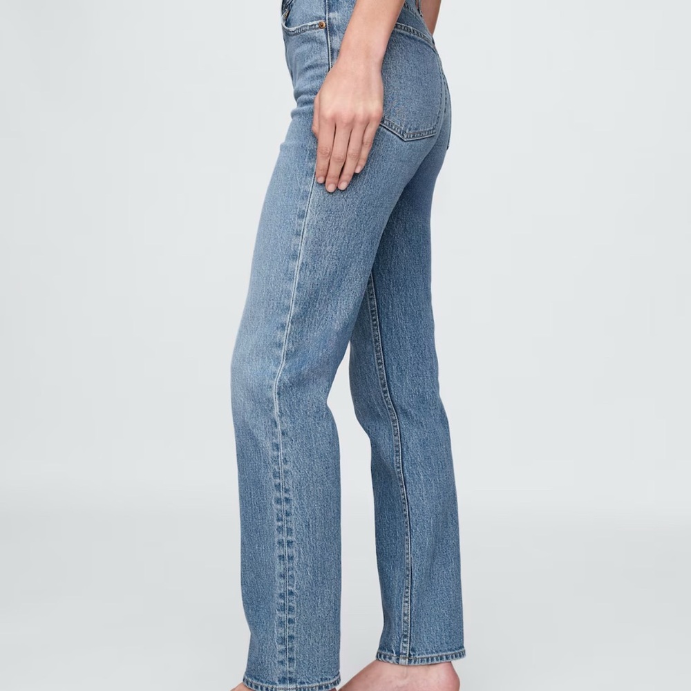High Rise ’90s Straight Jeans - Picture 4 of 9